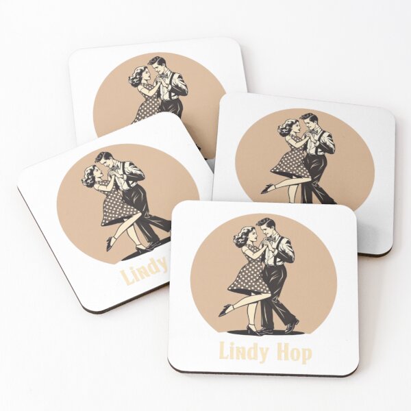 Artikelvorschau, Vintages Lindy Hop Tanzpaar Retro Design entworfen und verkauft von emanuele6698.