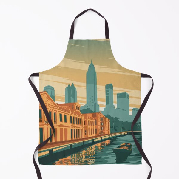 Item preview, Póster de viaje vintage de Yakarta designed and sold by TravelerRat.