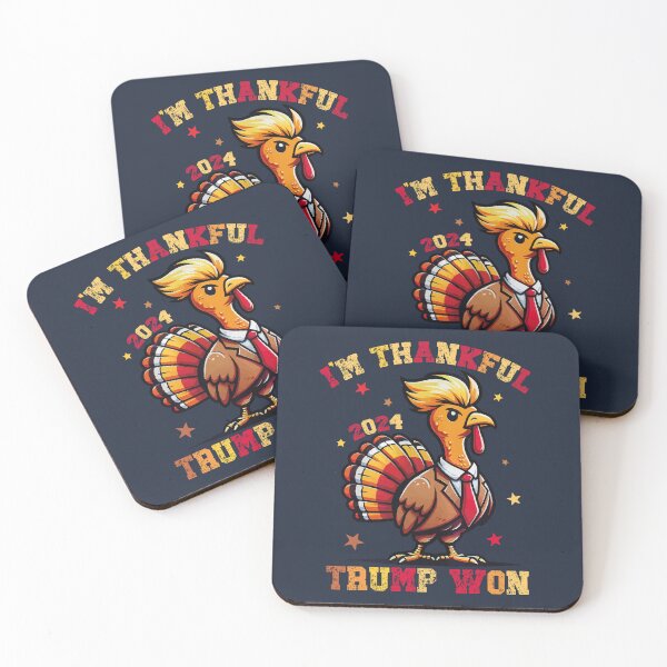 Item preview, I'm Thankful Trump Won 2024 Thanksgiving - Make Thanksgiving Great Again designed and sold by dreamprinthq.