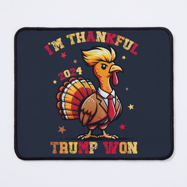 Item preview, I'm Thankful Trump Won 2024 Thanksgiving - Make Thanksgiving Great Again designed and sold by dreamprinthq.