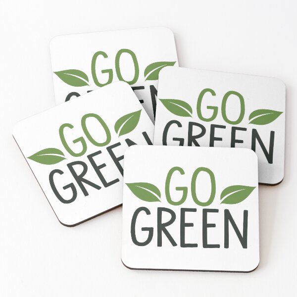 Item preview, Go Green designed and sold by Angry Swan Designs.