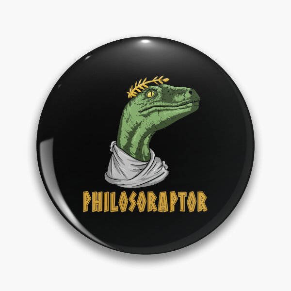 Item preview, Philosoraptor Funny Dinosaur Design designed and sold by PNGShop.