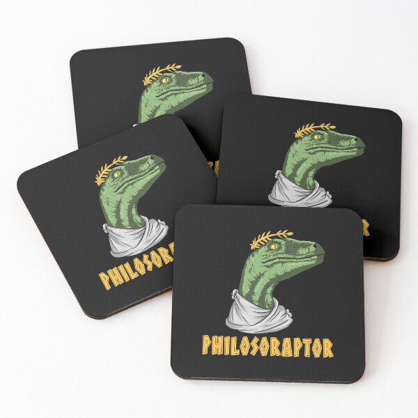 Item preview, Philosoraptor Funny Dinosaur Design designed and sold by PNGShop.