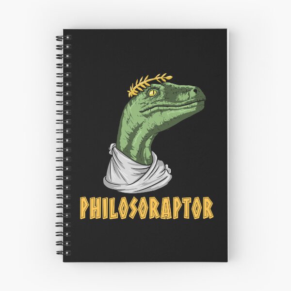 Item preview, Philosoraptor Funny Dinosaur Design designed and sold by PNGShop.