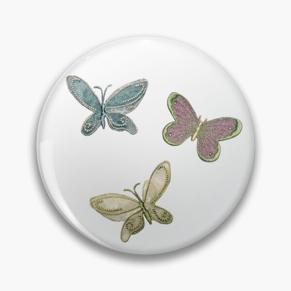 Item preview, Vintage Butterfly Patch Sticker Pack designed and sold by ellanely.