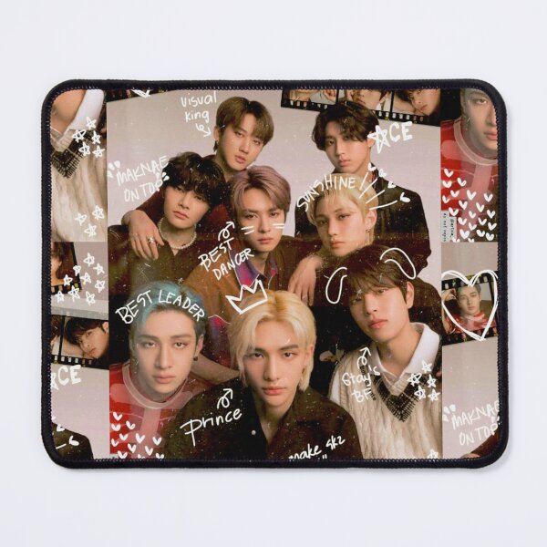 Item preview, ot8 Stray Kids love Stay SKZ kpop 3racha heart bang chan hyunjin felix han seungmin IN changbin lee know designed and sold by Kpop-Noona.