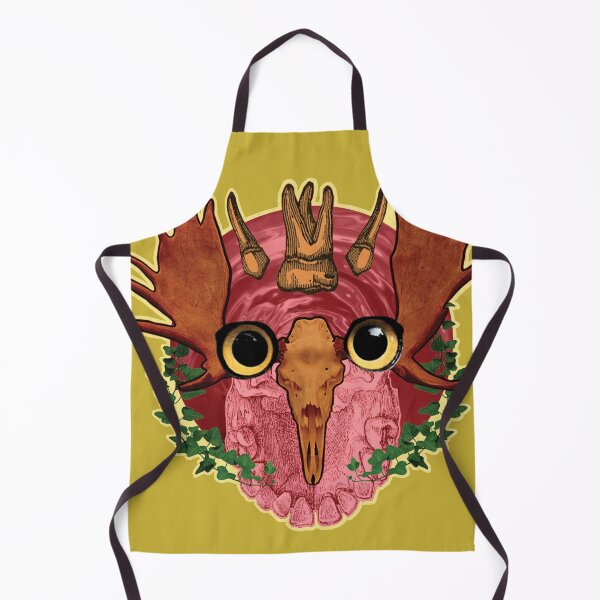 Item preview, MOOSE OWL SKULL designed and sold by HumanHandArts.