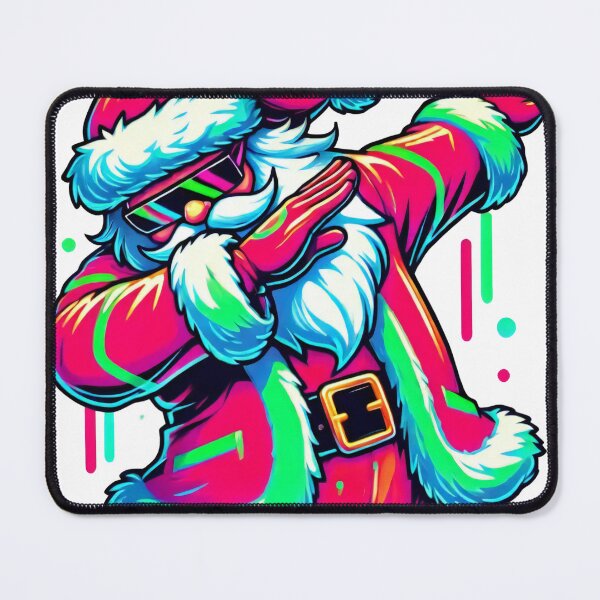 Item preview, Dab Santa in Neon Style designed and sold by AIARTIST1.