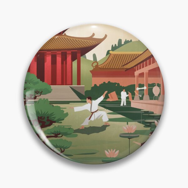 Item preview, Foshan Vintage Travel Poster designed and sold by TravelerRat.