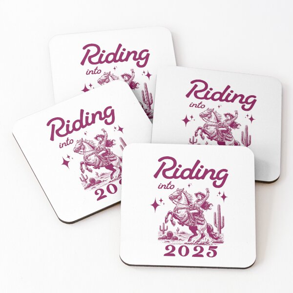 Item preview, Copy of Riding into 2025 western new years cowgirl designed and sold by MissGraphicTees.