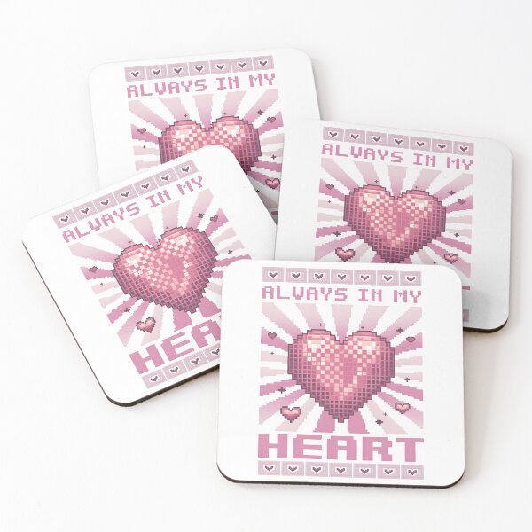 Item preview, Pixel Heart - Always in My Heart designed and sold by Snifferius.