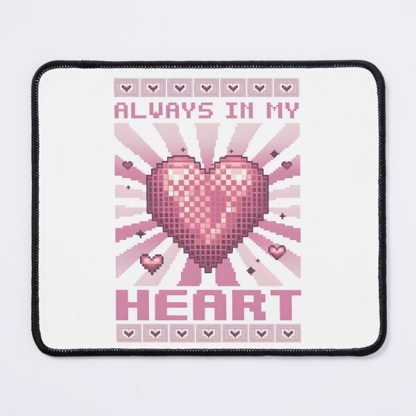 Item preview, Pixel Heart - Always in My Heart designed and sold by Snifferius.