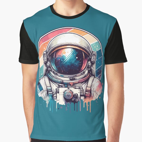 Item preview, Watercolor Cosmonaut designed and sold by RayCrimson.