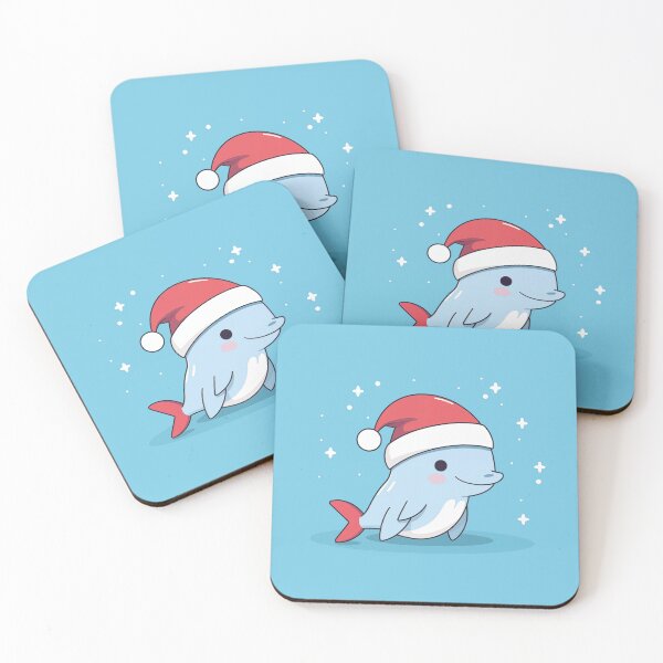 Item preview, Cute Christmas Dolphin designed and sold by Rtymer.