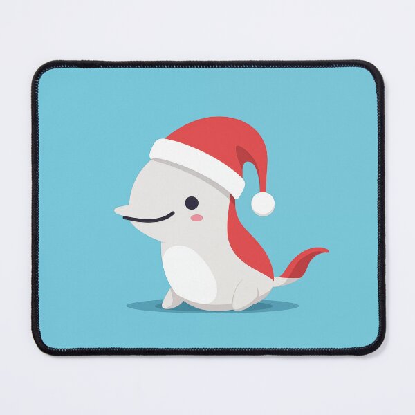 Item preview, Cute Christmas Dolphin designed and sold by Rtymer.