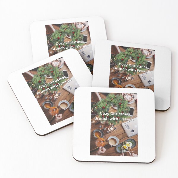 Item preview, Cozy Christmas Brunch with Friends designed and sold by CUTESTUFFnow.