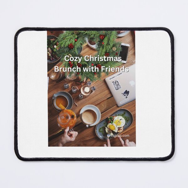 Item preview, Cozy Christmas Brunch with Friends designed and sold by CUTESTUFFnow.