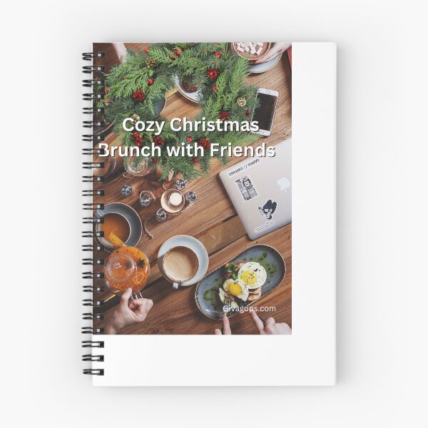 Item preview, Cozy Christmas Brunch with Friends designed and sold by CUTESTUFFnow.