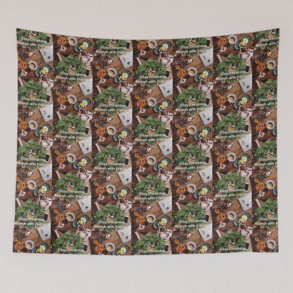 Item preview, Cozy Christmas Brunch with Friends designed and sold by CUTESTUFFnow.