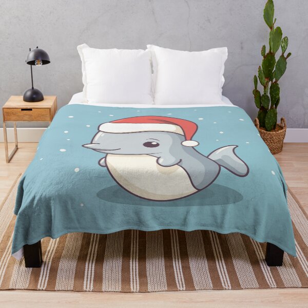 Item preview, Cute Christmas Dolphin designed and sold by Rtymer.