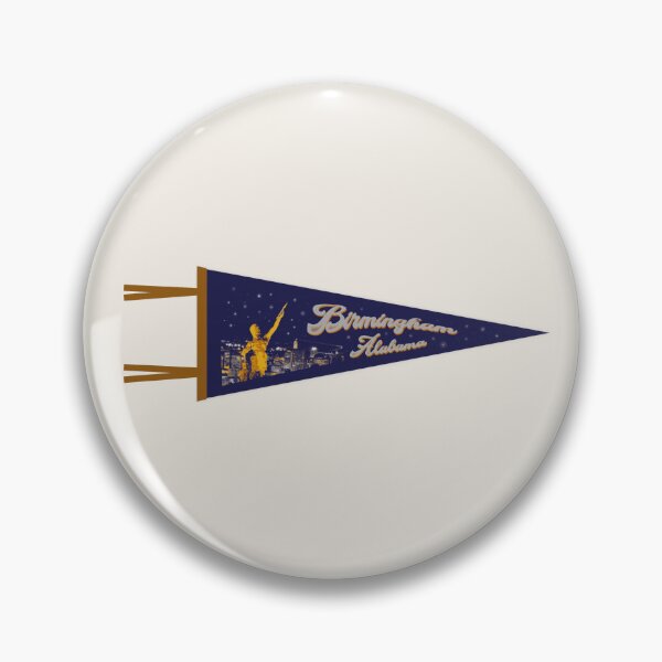 Item preview, Birmingham Alabama Pennant designed and sold by Marg Art.