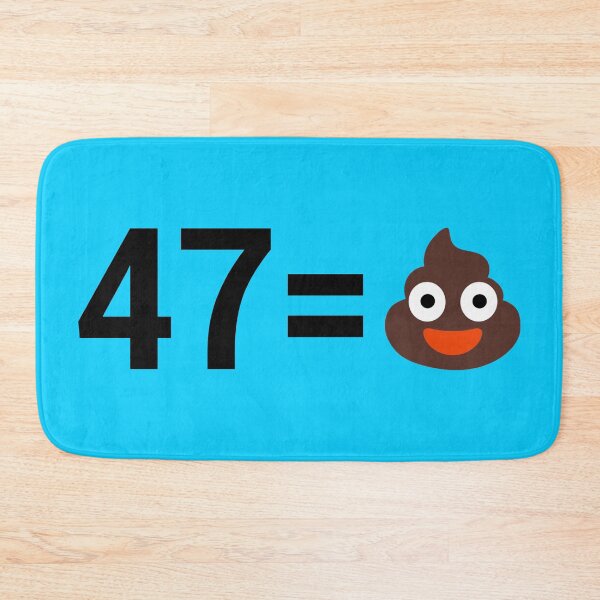 Item preview, 47 equals Poop - tRump equals Poop designed and sold by Thelittlelord.