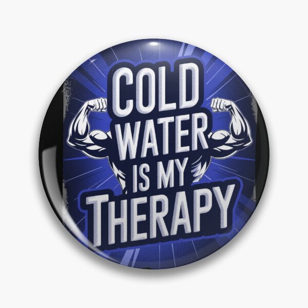 Item preview,  Cold Water Is My Therapy Funny Gifts for Pepole Who Like Ice Bathing designed and sold by byMartha.