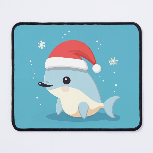 Item preview, Cute Christmas Dolphin designed and sold by Rtymer.