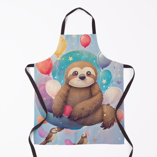 Item preview, Rainbow Sloth Slide designed and sold by FluffyPeels.
