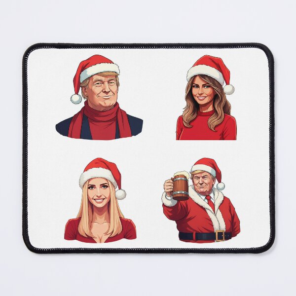 Item preview, Donald Trump Melania Ivanka Family In Santa Claus Christmas Costume Holding A Beer designed and sold by deelitt.