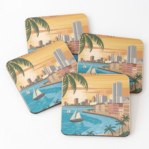 Item preview, Luanda Vintage Travel Poster designed and sold by TravelerRat.