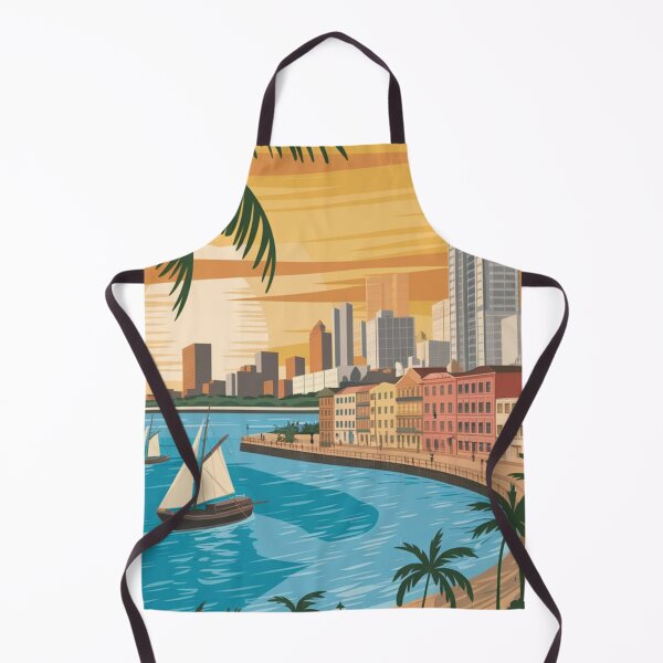 Item preview, Luanda Vintage Travel Poster designed and sold by TravelerRat.