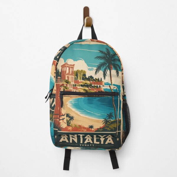 Item preview, Póster de viaje vintage de Antalya designed and sold by TravelerRat.