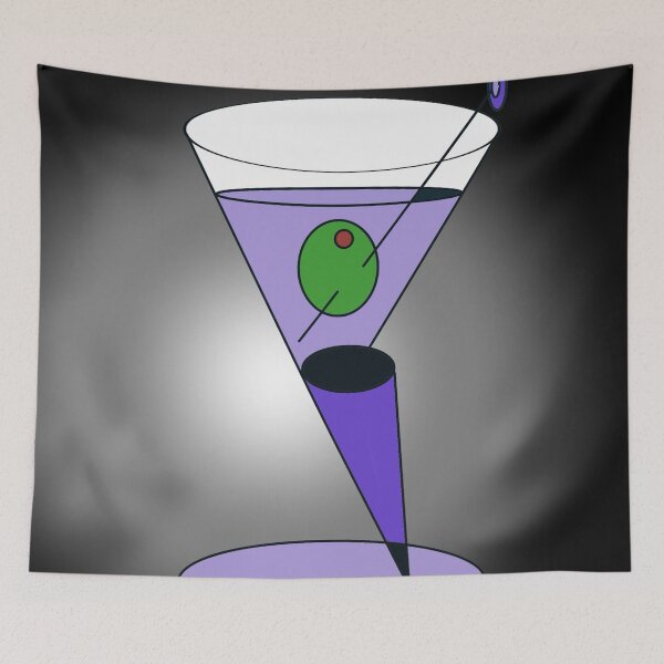 Item preview, Plum Martini designed and sold by MidCenturyMama.