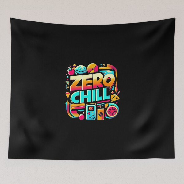 Item preview, Zero Chill - Witty No-Chill Attitude Shirt designed and sold by harmzk90.