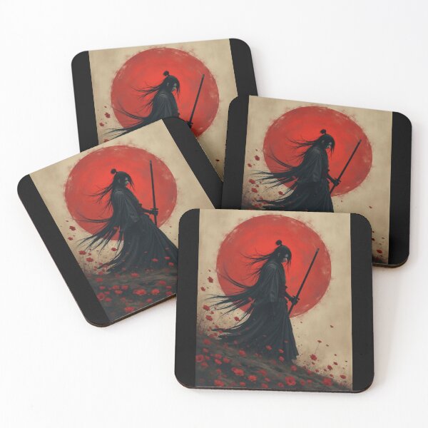 Item preview, Echoes of Japan: The Lone Samurai designed and sold by ArtCreator2023.