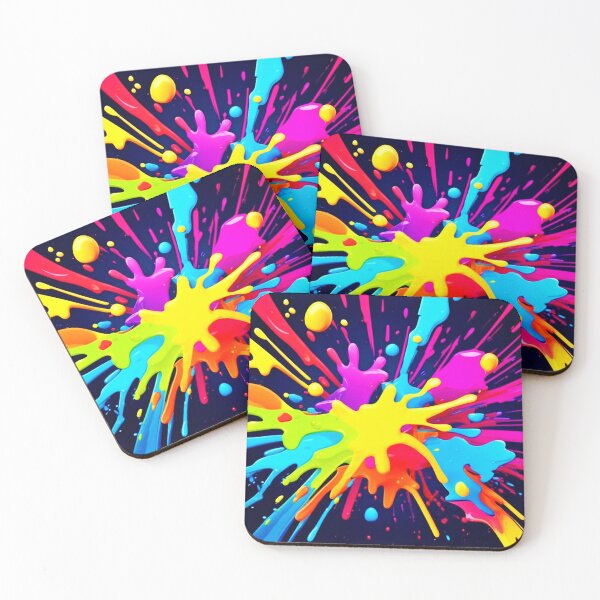 Item preview, Radiant Paint Explosion designed and sold by Health And Fitness Posts e-Store.