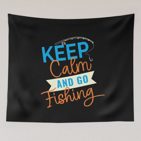 Item preview, Keep Clam And Go Fishing T-shirt designed and sold by FishingloversYT.