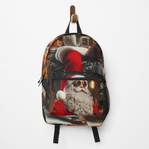 Item preview, Santa on a cruiser motorcycle designed and sold by Outlandishrob.