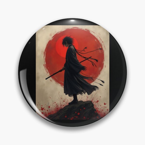 Item preview, Silent Strength of a Japanese Samurai designed and sold by ArtCreator2023.