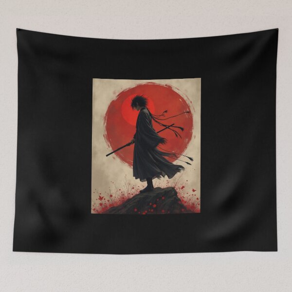 Item preview, Silent Strength of a Japanese Samurai designed and sold by ArtCreator2023.