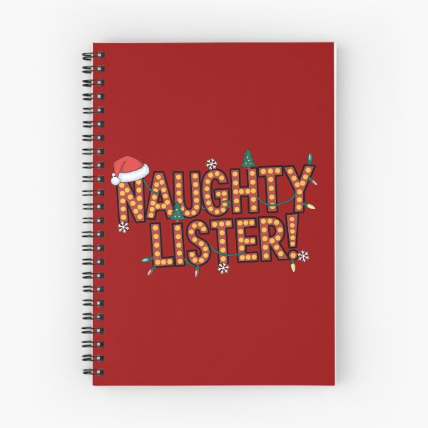 Item preview, ¡Naughty Lister! Luces navideñas de Hollywood Marquee designed and sold by JPees.