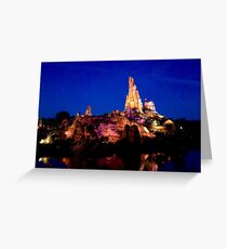 Big Thunder Mountain Paris Greeting Card
