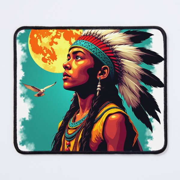 Item preview, Sitting Bull - A Young Boys Destiny On The Horizon designed and sold by SJZDesign.