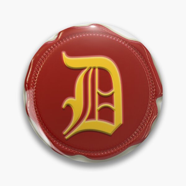 Item preview, Red seal with letter D designed and sold by leobrix.