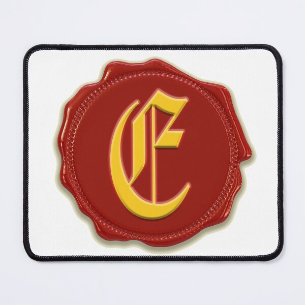 Item preview, Red seal with letter E designed and sold by leobrix.