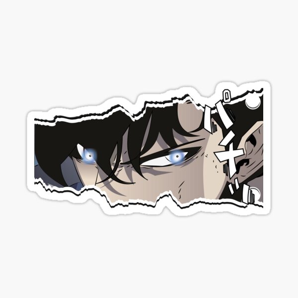 Aperçu de l'œuvre Yeux d'anime Solo Hunter ◬ Scratch créée et vendue par Otakurypto.