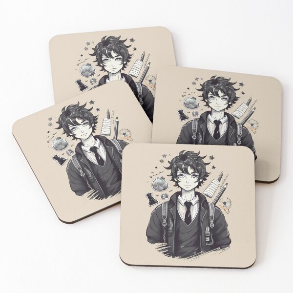 Item preview, Grey Anime | Arts and Science | Dark Academia Collection designed and sold by monkeybusiness.pt.