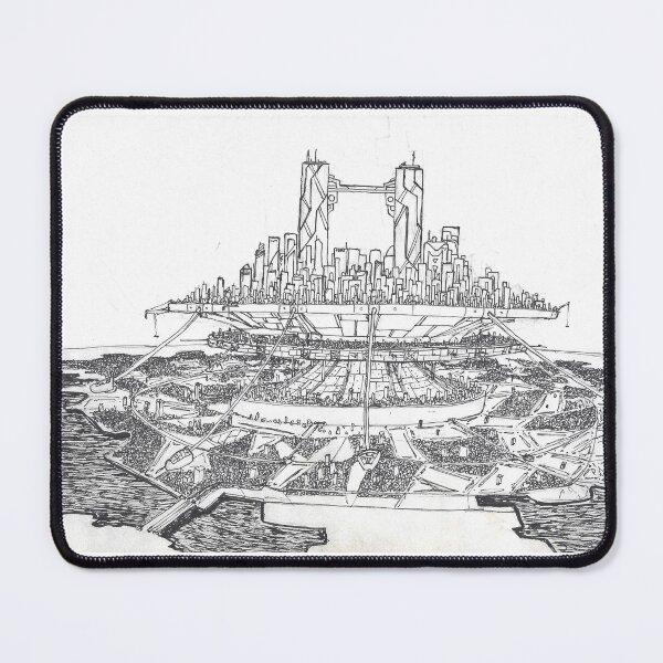 Item preview, Scifi Fantasy City designed and sold by CQIllustrations.