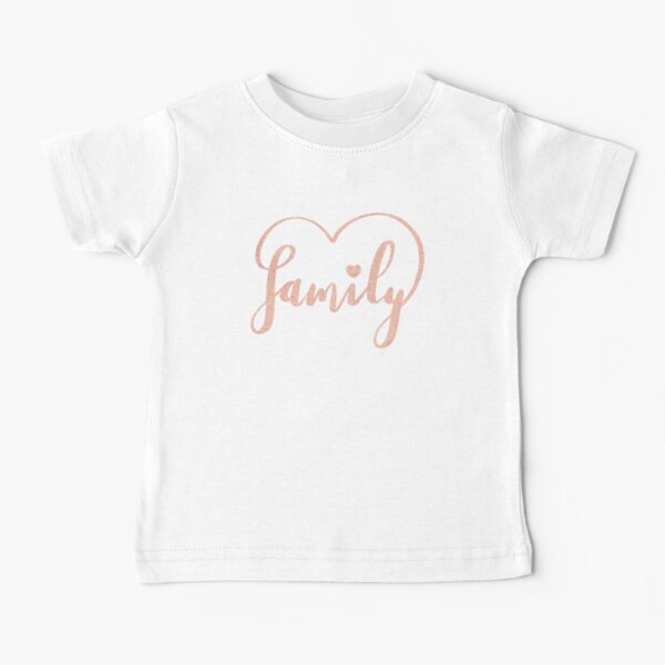 Family Love by Alice Monber Baby T-Shirt